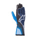 Rukavice Dječje karting rukavice Alpinestars Tech-1 K Race S V2 Future (unutarnje šivanje), tamnoplava/crna | race-shop.hr