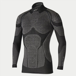 Alpinestars Ride Tech Top zimska majica dugih rukava, Crno/siva