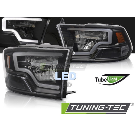 Farovi i rasvjeta DODGE RAM 09-18 TUBE LIGHT BLACK LED | race-shop.hr