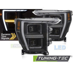 LED FAROVI CIJEVNO SVJETLO BLACK za FORD F150 MK14 20-23