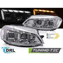 FAROVI LIGHT SEQ CHROME za VW GOLF 7 17-19