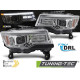 Farovi i rasvjeta CHRYSLER JEEP GRAND CHEROKEE 14-21 CHROME TUBE LIGHT SEQ HID | race-shop.hr