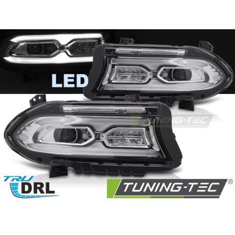 Farovi i rasvjeta FULL LED FAROVI KROM za DODGE CHARGER 14-23 | race-shop.hr