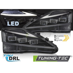 FULL LED FAROVI LEXUS IS 06-13 LED BLACK