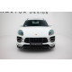 Body kit i vizualni dodaci MAXTON DESIGN prednji lip za Porsche Macan Turbo Mk1, sjajna crna | race-shop.hr