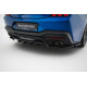 Body kit i vizualni dodaci MAXTON DESIGN stražnji lip za Ford Mustang GT Mk7 (s vertikalnim prugama), sjajna crna | race-shop.hr