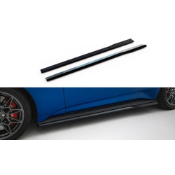 MAXTON DESIGN difuzori bočnih pragova za Ford Mustang GT Mk7, sjajna crna