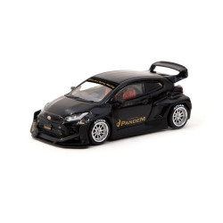 Tarmac Works 1/64 - Pandem Toyota Yaris | Black