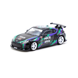 Tarmac Works 1/64 - HKS Toyota GR86 | Black