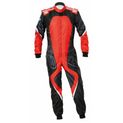 CIK-FIA karting kombinezon OMP KS-3X ART, crna/crvena