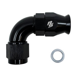 PTFE kovani FULL FLOW Fiting AN6 90°