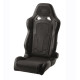 Sportska sjedala bez FIA homogolacije prilagodljive Sportsko sjedalo s nagibom OMP RTS, crna | race-shop.hr