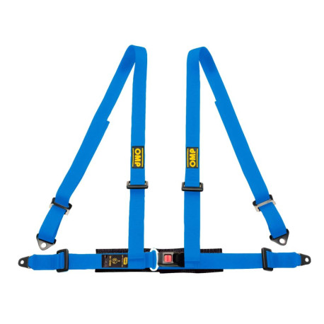 Sigurnosni pojasevi i dodaci 4 Točkasti sigurnosni pojasevi OMP ROAD 4 Harness 16-08, plavi | race-shop.hr