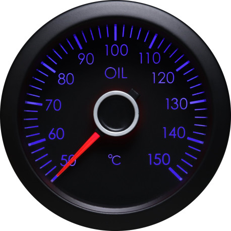 Mjerni instrument RACES VW Series Mjerač RACES VW serija - Temperatura ulja - crveno/plavi | race-shop.hr