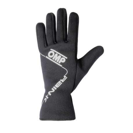 Rukavice Karting rukavice OMP RAIN-K (vanjsko šivanje), crna | race-shop.hr