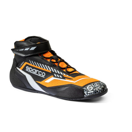 Cipele Karting cipele Sparco K-ROCK, crna/fluo narančasta | race-shop.hr