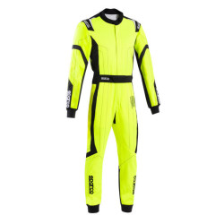 CIK-FIA karting kombinezon SPARCO THUNDER K48 ADV, fluo/žuta/crna