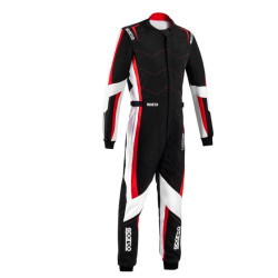 CIK-FIA karting kombinezon SPARCO Kerb Advanced K48, crna/crvena