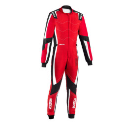 CIK-FIA karting kombinezon SPARCO Kerb Advanced K48, crvena/crna
