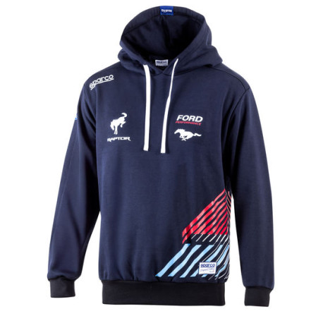 Dukserice i jakne Sparco Ford Performance muška duksa s kapuljačom, plava | race-shop.hr