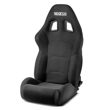 Sportska sjedala bez FIA homogolacije prilagodljive Sparco sportsko sjedalo R500 TORINO, crna | race-shop.hr