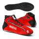 Cipele Cipele Sparco Slalom + 2025 sa FIA, crvene | race-shop.hr