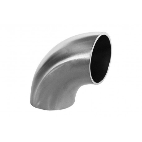 Koljena od nehrđajućeg čelika 90° Cijev od nehrđajućeg čelika- koljeno 90°, 42mm, kratko | race-shop.hr