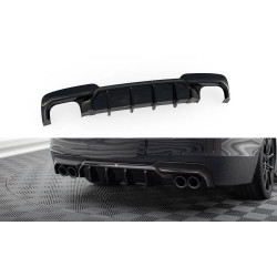 Stražnji difuzor V2 BMW 5 M-Pack F10 / F11 (Verzija s dva dvostruka auspuha)