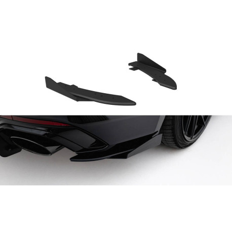 Body kit i vizualni dodaci MAXTON DESIGN stražnji bočni difuzori za Audi RS5 Sportback F5, crvena + sjajna krila | race-shop.hr