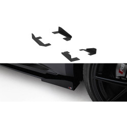 MAXTON DESIGN bočna krila pragova za Audi RS5 Sportback F5, sjajna crna