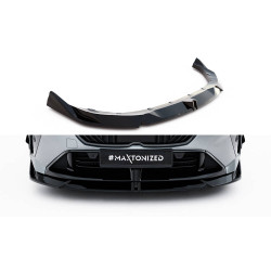 MAXTON DESIGN prednji lip za BMW 1 M-Pack F70, sjajna crna, V2
