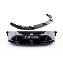 MAXTON DESIGN prednji lip za BMW 1 M-Pack F70, sjajna crna, V3