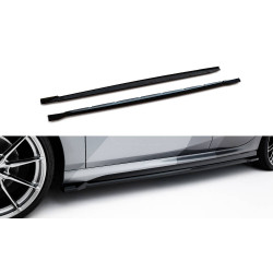MAXTON DESIGN difuzori bočnih pragova za BMW 1 M-Pack F70, sjajna crna, V3