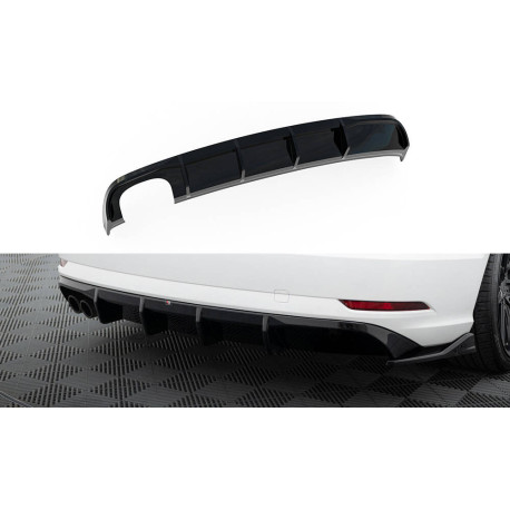 Body kit i vizualni dodaci MAXTON design Stražnji difuzor (ispuh 2+0) za Audi A3 Sedan 8V Facelift | race-shop.hr