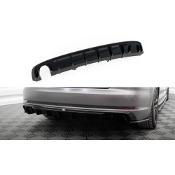 MAXTON DESIGN stražnji difuzor za Audi A4 S-line B9 (ispuh 1+0)