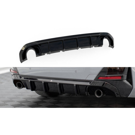 Body kit i vizualni dodaci MAXTON DESIGN stražnji difuzor za BMW 4 M-Pack Gran Coupe G26 (ispuh 1+1) | race-shop.hr