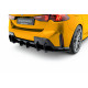 Body kit i vizualni dodaci MAXTON DESIGN stražnji difuzor za BMW 1 M-Pack F70, crno-crvena | race-shop.hr
