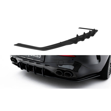 Body kit i vizualni dodaci Stražnji difuzor Mercedes-AMG CLE 53 C236 (crno-crveni) | race-shop.hr