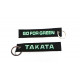 Privjesci Privjesak za ključeve Takata go for green crni | race-shop.hr