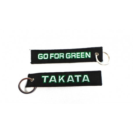 Privjesci Privjesak za ključeve Takata go for green crni | race-shop.hr