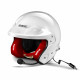 Bazar Kaciga Sparco RJ-I s FIA 8859-2015 , HANS bijelo/crvena OŠTEĆENO | race-shop.hr