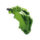 Boje za kočione čeljusti Foliatec boja za kočnice siva - set, Performance Green Metallic | race-shop.hr