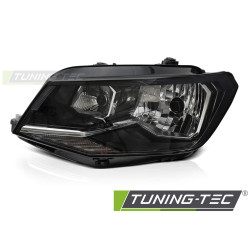 PREDNJI FAR BLACK LIJEVA STRANA H4 TYC za VW CADDY 15-20