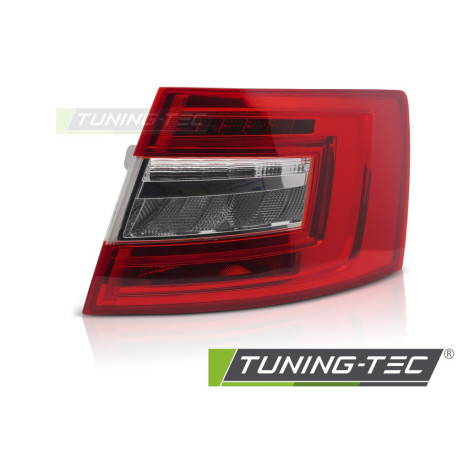 Farovi i rasvjeta LED STRAŽNJE SVJETLO RED WHITE DESNA STRANA TYC za SKODA OCTAVIA III 16-20 LIFTBACK | race-shop.hr