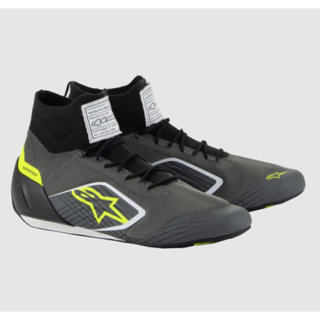 Cipele Cipele Alpinestars Supertech sa FIA, sivo/fluo žute | race-shop.hr