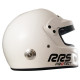 Zatvorene kacige FIA zatvorena trkaća kaciga RRS Protect RALLY (HANS), bijela | race-shop.hr