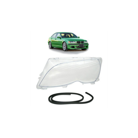 Farovi i rasvjeta RACES staklo fara za BMW 3 E46 Facelift, lijevo | race-shop.hr