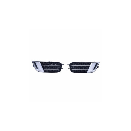 Body kit i vizualni dodaci Poklopci za maglenke za Audi A1 8X Silver | race-shop.hr