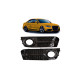 Body kit i vizualni dodaci RACES okviri maglenki za Audi A4 B8 Gloss Black | race-shop.hr