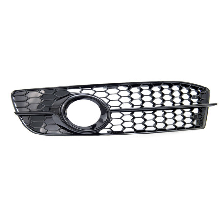Body kit i vizualni dodaci RACES okviri maglenki za Audi A6 C6 Gloss Black | race-shop.hr